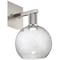 Access Lighting Port Nine Burgundy, Burgundy LED Wall Sconce, Brushed Steel Finish, Seeded Glass 63145LEDD-BS/SDG - alternate 10